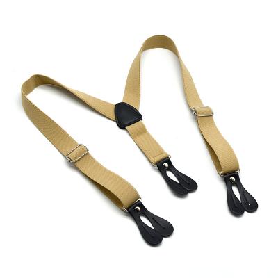 China Polyester Popular Kids Suspenders Buttonhole Child Brace School Student 65cm Length  2.5cm Width Boys Girls Accessories Cheap High Quality for sale