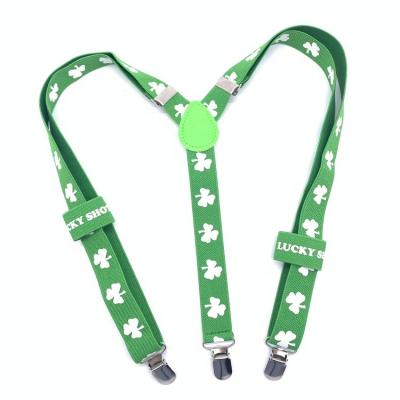 China Luminous Luminous Suspenders w Glass holders of Lucky Shot  St Patrick