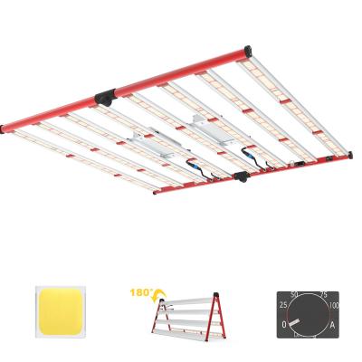 China New Factory 240W Foldable Grow Light 4 Bar 660 PPE 2.8 Best Red LED For Growing Lights 2020 Hot Sale for sale