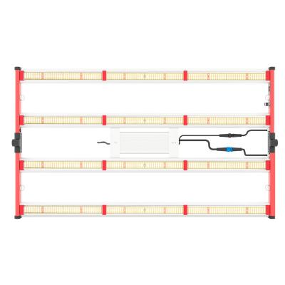 China AGLEX Design Foldable Rise 400w Led To Grow Light With lm301bRed 660nm Sulight Full Spectrum Grow Light Bars for sale