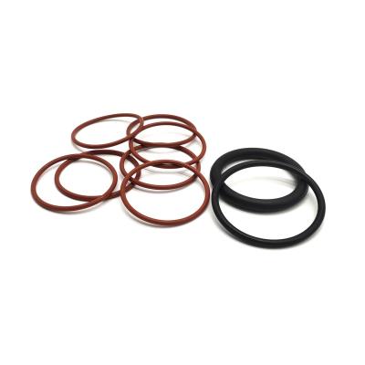 China Colorful Customized EPDM/Silicone/NR/NBR/SBR High Temperature Resistance Gasket Rubber O Rings for sale