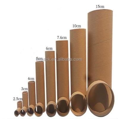 China Recycled Materials Kraft Paper Tube Carbon Box Spiral Paper Core for sale