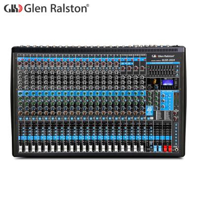 China Professional Mode Glen Ralston 24 Channel Stage DJ Mixer for sale