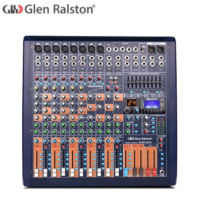 China Glen Ralston 12 Channel Digital Audio Mixer Mode With Multifunction for sale