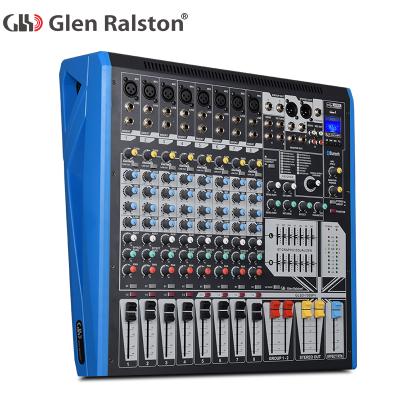 China Bars Glen Ralston 8-Channel High Power Audio Mixer with Professional and USB for sale