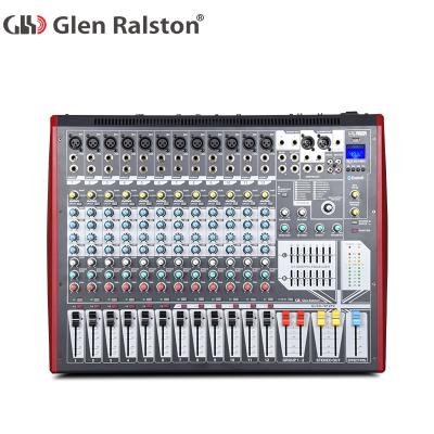 China Bars Glen Ralston 12 Channel USB Digital Audio Mixer for sale