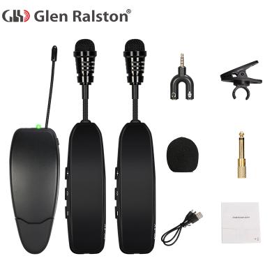 China Glen Ralston Plastic Stereo Microphone Church Handheld Streaming Microphone for sale