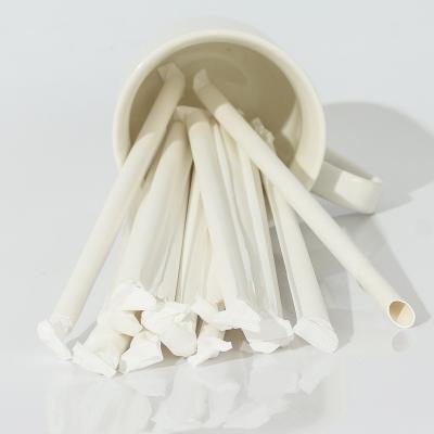 China Modern High Quality Premium Straw Eco Paper Disposable Milk Tea Biodegradable Disposable Drinking Straw for sale