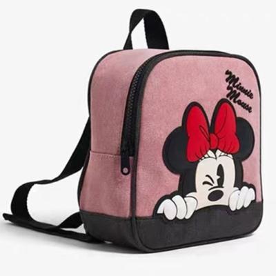 China ZA Waterproof Mini Mickey Mouse Bag Oxford Cloth 2021 Cute High Capacity Cartoon Kid Purses and Handbags Girl Book School Bags Backpack for sale