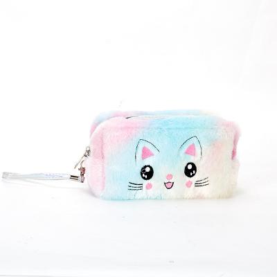 China 2022 Cute Water Proof Cartoon Plush Kid Cell Phone Bags Purses And Handbags Girl Gift Kids Make Up Bags Cartoon Storage Bag for sale