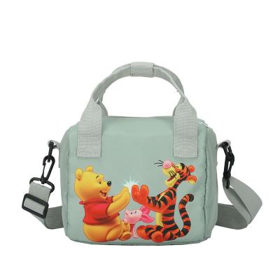 China 2022 Trendy Planners Winny The Pooh Bag Oxford Cloth High Capacity Cartoon Style Cute Purses And Handbags Girl Gift Kid Handbag for sale