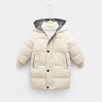 China Anti-wrinkle children's winter cotton jacket padded jacket baby warm baby hooded jacket for sale