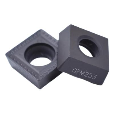 China Genuine ZCC-CT Tungsten Cobalt Alloy ZCC.CT YBM253 SPMT120408-PM Insert CNC Tool Cemented Carbide Milling Rotating Insert for sale