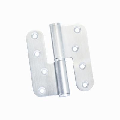 China Modern Stainless Steel Round Corner Loose Pin Disassemble Leaf Door Hinge For Timber Timber Door Frame for sale