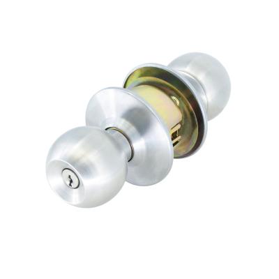 China South American school market stainless steel knob door lock anti-theft door lock for sale