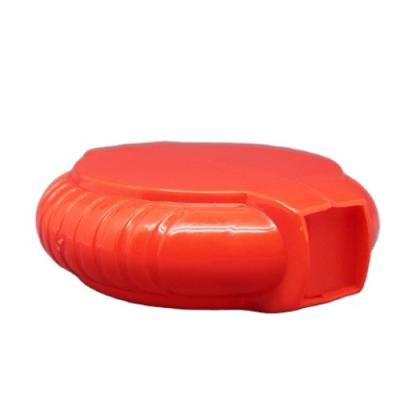 China Premium Quality PP Recyclable Portable Eco Friendly Red Food Gum Box For Kids Using for sale