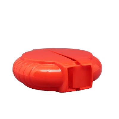 China Hot Sale Recyclable Good Quality Red Wheel Food Packaging Plastic Chewing Gum Box for sale