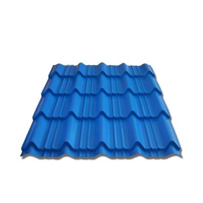 China Low MOQ coated steel corrugated metal zinc coated coated steel sheet for roofing for sale