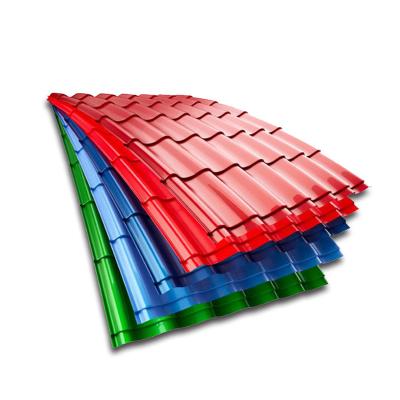 China Making Pipes Wholesale Color Coated Metal Price Per Sheet Galvanized Corrugated Metal Roofing Sheet for sale