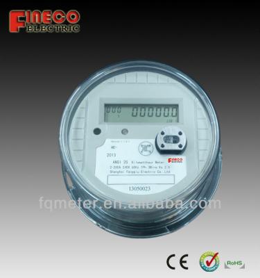 China 2S Plug Single Phase Energy Meter ANSI 2S Type ANSI 2S for sale