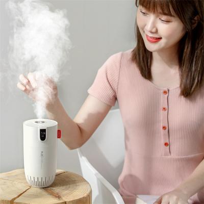 China Cheap Factory Price Mini Usb Air Humidifier For Home Bedroom Mist Purifier Portable Ultrasonic Cool Dry Skin Gray White for sale