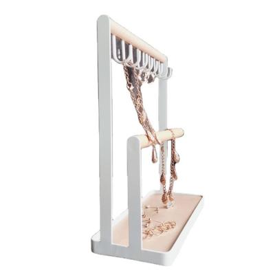 China Viable European Design Bracelet Necklace Jewelry Organizer Display Rack Jewelry Table Stand for sale