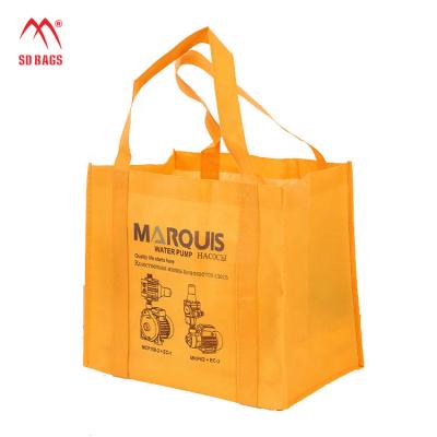 China Promotional Eco-Friendly Reusable Bag Custom Eco-Friendly Shopping Non Woven Fabric Accept Logo Customized Designs Customized 50 Pcs SDN-HD-8 for sale