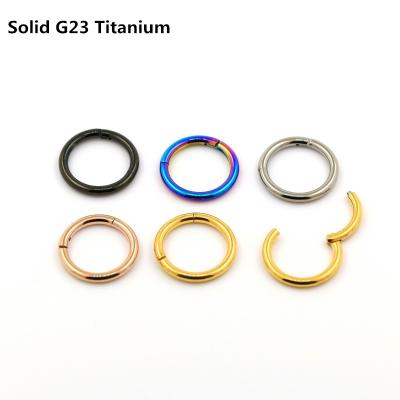 China High Quality Attractive Cartilage Earrings Wholesale G23 Titanium Nose Ring Piercing Nose Piercing Jewelry Piercing Earrings for sale