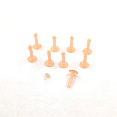 China Decoration Wholesale New Pin Labret Barbell Earrings Push Up Barbell Piercing for sale