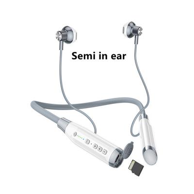 China Bass Earphone Neck-Mounted Radio Latency Low Latency Waterproof And Sweatproof Heavy Sports Earphones for sale