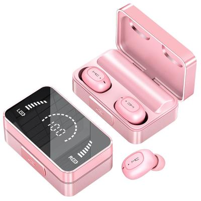 China Hot Selling BT Power Bank Case Genuine In-ear Stereo Fingerprint Touch Earbuds 5.0 Charging Headphones And Earphones With Charging Case for sale