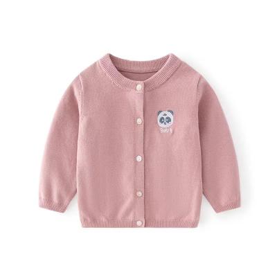 China Anti Shrink Cardigan Quality Custom Cable Knitting Toddler Girls Latest Fancy Sweaters for sale