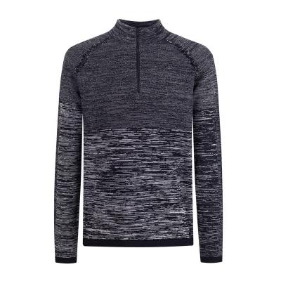 China Bamboo Design Knitted Sweater Mens Good Quality Anti-wrinkle Fiber Tops Highly Requested for sale