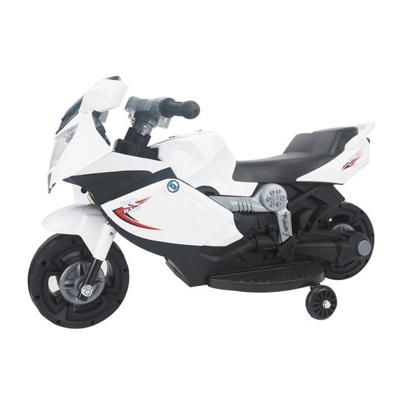 China Ride on Toy White Motorcycle Electric Car Toy for Kids to Ride for sale