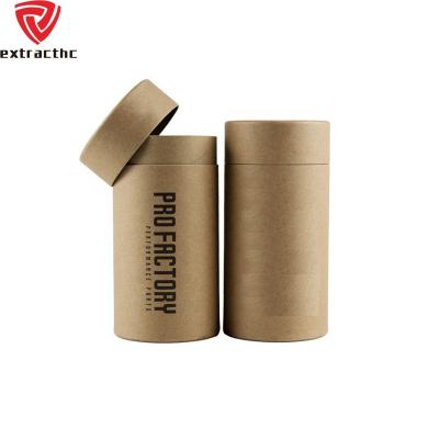 China High Quality Biodegradable Eco Friendly Round Cylinder Kraft Paper Cardboard Tube Material Packaging With Custom Logo for sale