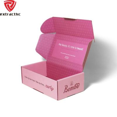 China Recyclable Custom Printed Corrugated Cardboard Packaging Mailer Gift Boxes For Shipping Goods for sale