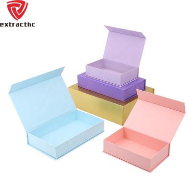 China Wholesale Recyclable Elegant Colorful Small Cosmetic Box Magnetic Paper Gift Box For Skin Care Packaging for sale