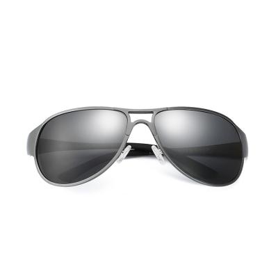 China Custom Made High Quality Magnesium Classic Aluminum Pilot Sunglasses For Men for sale