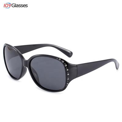 China IOYGlasses OEM Unisex Oversized Eyewear Frame Sunglasses Environmental Friendly Wholesale Rhinestone Wrap Around Sun Glasses for sale