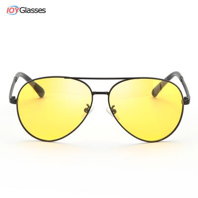 China Eye Protection Decoration Car Night Vision Glasses For Driving Driver Driver Polarized Lenses Men Women Polarized Yellow Sun Glass for sale