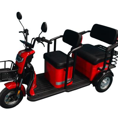 China Economical and safe electric tricycle equipped convenient steel tricycle for sale