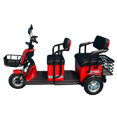 China 48V Battery Adult Electric Tricycle Charging Steel Hidden Older Safe Riding Electric Tricycle for sale