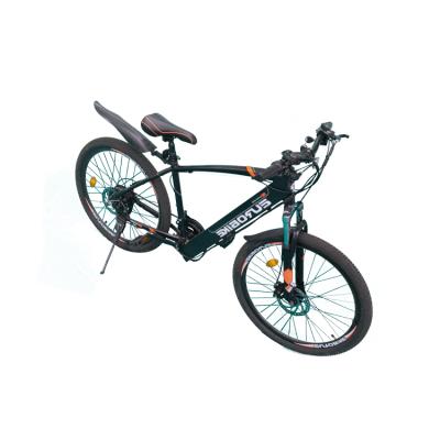 China Comfortable Double-Layer High Carbon Rim Electric Mountain Bike Aluminum Alloy Health Help Steel Frame for sale