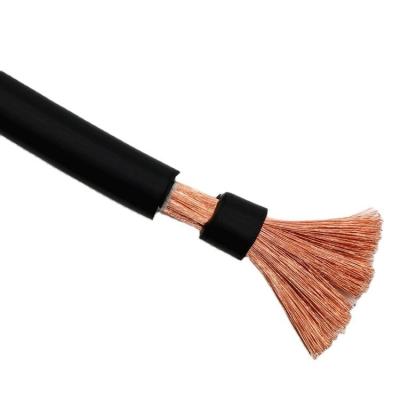 China 50mm 95mm Industrial PVC Sheathed Single Core 70mm Single Core Copper Super Soft Welding Cable for sale