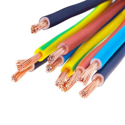 China Single Core Construction Solid Or Twisted Copper Cables And Wires 1mm 1.5mm 2.5mm PVC Insulated Cables For Power Building Power Cables for sale