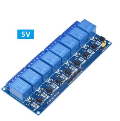 China Standard 5V 12V1 2 4 6 8 Channel Relay Module With Optocoupler Relay Output 1 2 4 6 8 Way Relay Module For Arduino In Stock for sale