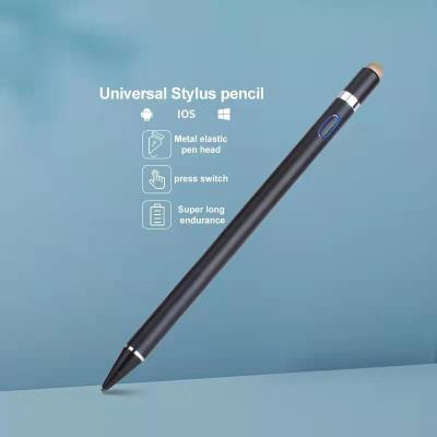 China Cell Phone 2 in 1 Multi-Function Thin Point Around Cell Phone Smart Tablet Capacitive Stylus Pen For Slim Touch Screen Tip for sale