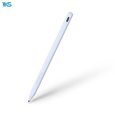 China Anti-mistouch Magnetic Attachment Tilt Pressure Pen With 4096 White Level Pressure Stylus Touch For Microsoft Surface, Active Magnetic Adsorption Stylus Pen for sale