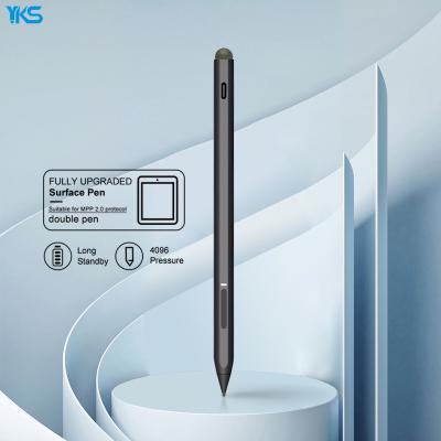 China Dual-Use & 4096 Palm Tilt Capacitive Active Reject 2 In 1 Stylus Pen Surface Pro X876543 Go Book Laptop for sale