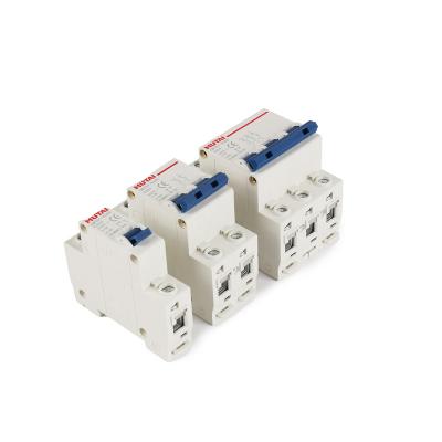 China Overload protect MUTAI CMTB1-63DC 1p 2p 3p 4p mcb 20a 32a 63a circuit breaker dc electrical mcb for sale